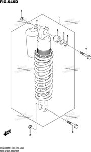 Rear Shock Absorber (Dr-Z400sm)