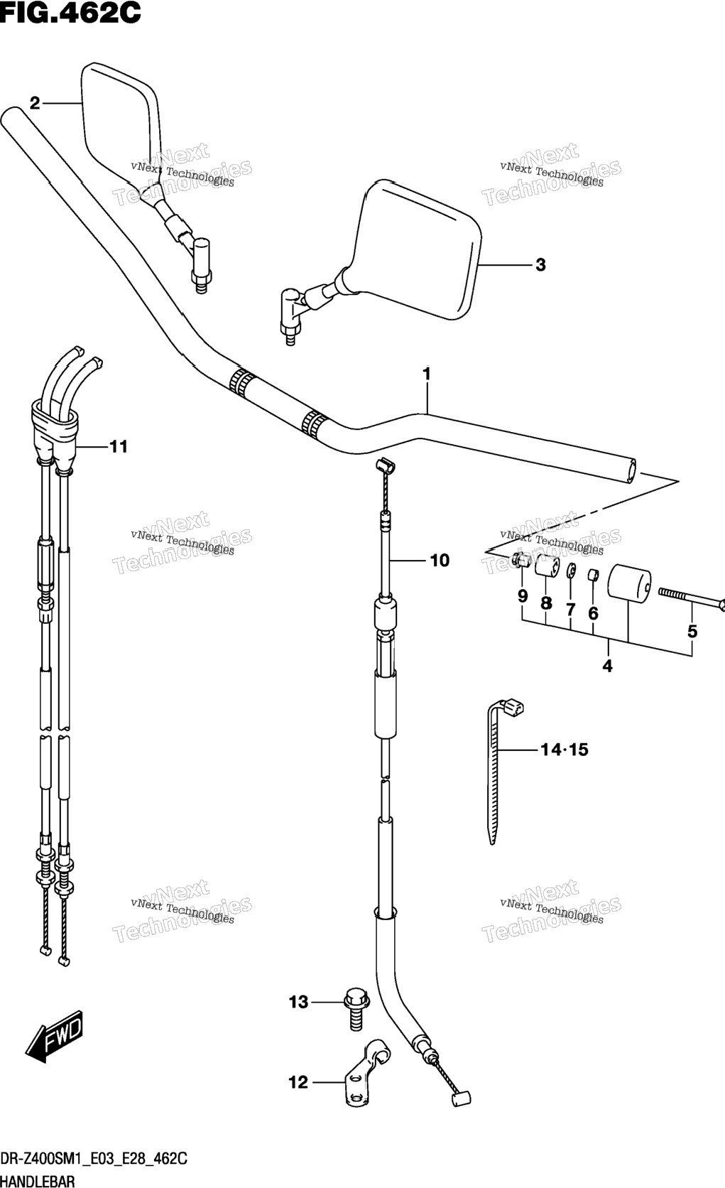 Handlebar (Dr-Z400sm)