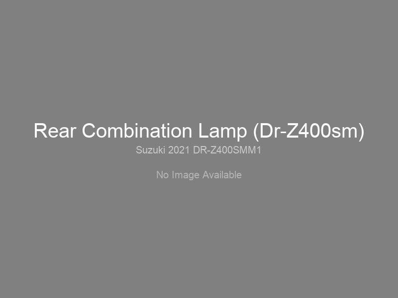 Rear Combination Lamp (Dr-Z400sm)