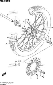 Front Wheel (Dr-Z400s)