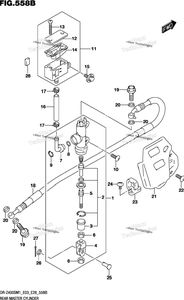 Rear Master Cylinder (Dr-Z400sm)