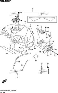 Нажмите для увеличения Fuel Tank (Gsx-R1000za,Gsx-R1000rza:E33)