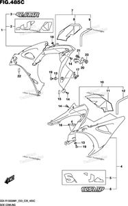 Side Cowling (Gsx-R1000za,Gsx-R1000rza)