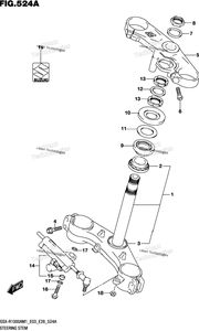 Steering Stem (Gsx-R1000a,Gsx-R1000za)