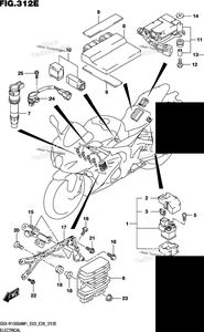 Нажмите для увеличения Electrical (Gsx-R1000ra,Gsx-R1000rza:E03,E28)