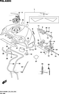 Нажмите для увеличения Fuel Tank (Gsx-R1000za,Gsx-R1000rza:E03,E28)