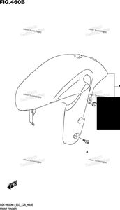 Front Fender (Gsx-R600z)