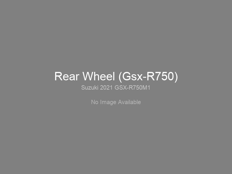 Rear Wheel (Gsx-R750)