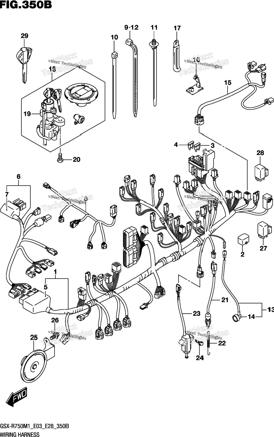 Wiring Harness (E33)