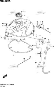 Нажмите для увеличения Fuel Tank (Gsx-R750z:(E03,E28))