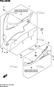 Нажмите для увеличения Under Cowling (Gsx-R750)