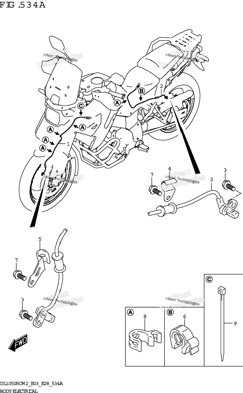 Body Electrical (Dl1050rq)