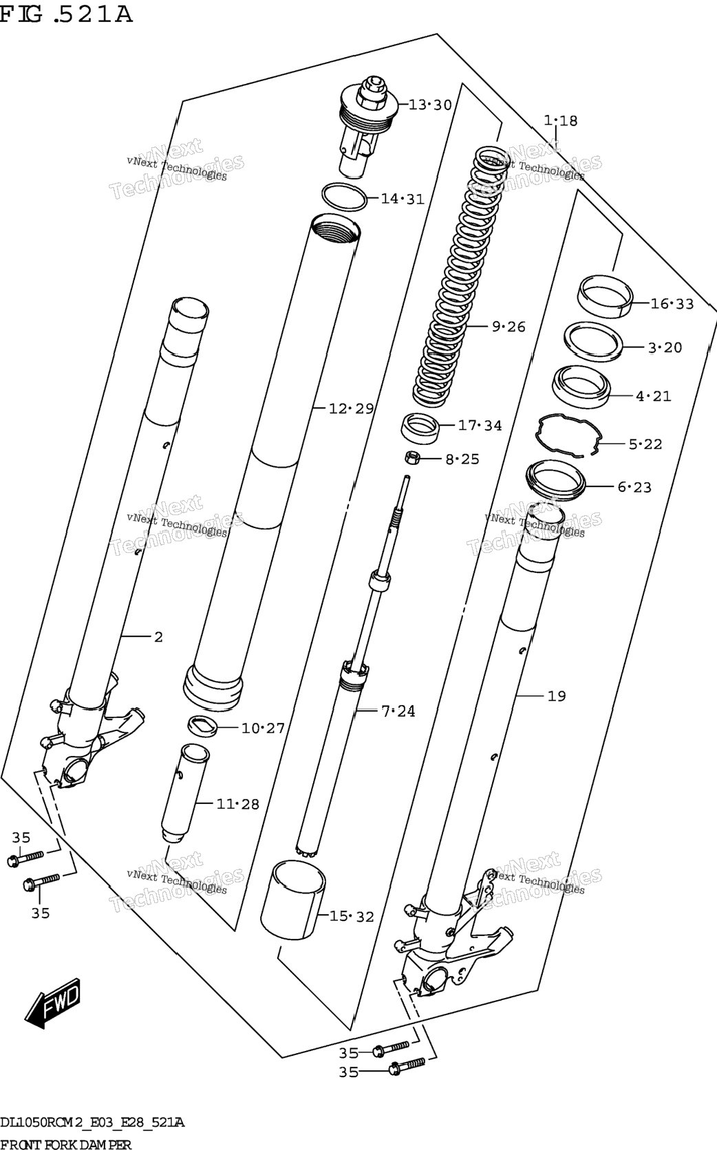 Front Fork Damper