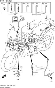 Нажмите для увеличения Wiring Harness (Dl650am2 E33)