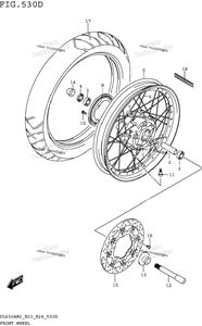 Нажмите для увеличения Front Wheel (Dl650xam2 E03)