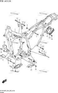 Нажмите для увеличения Frame (Dr-Z400s)