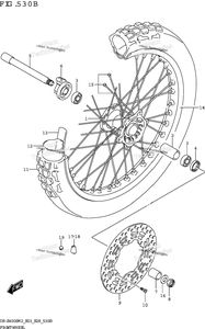 Front Wheel (Dr-Z400s)