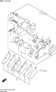 Нажмите для увеличения Rear Caliper (Dr-Z400s)