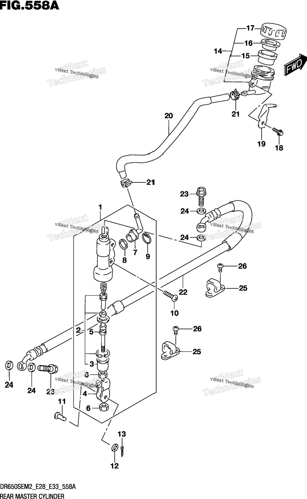 Rear Master Cylinder