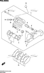 Нажмите для увеличения Rear Caliper