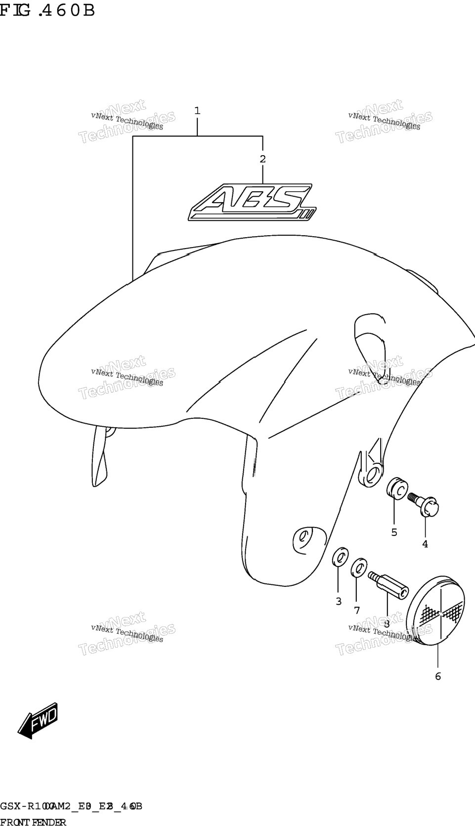 Front Fender (Gsx-R1000rza)