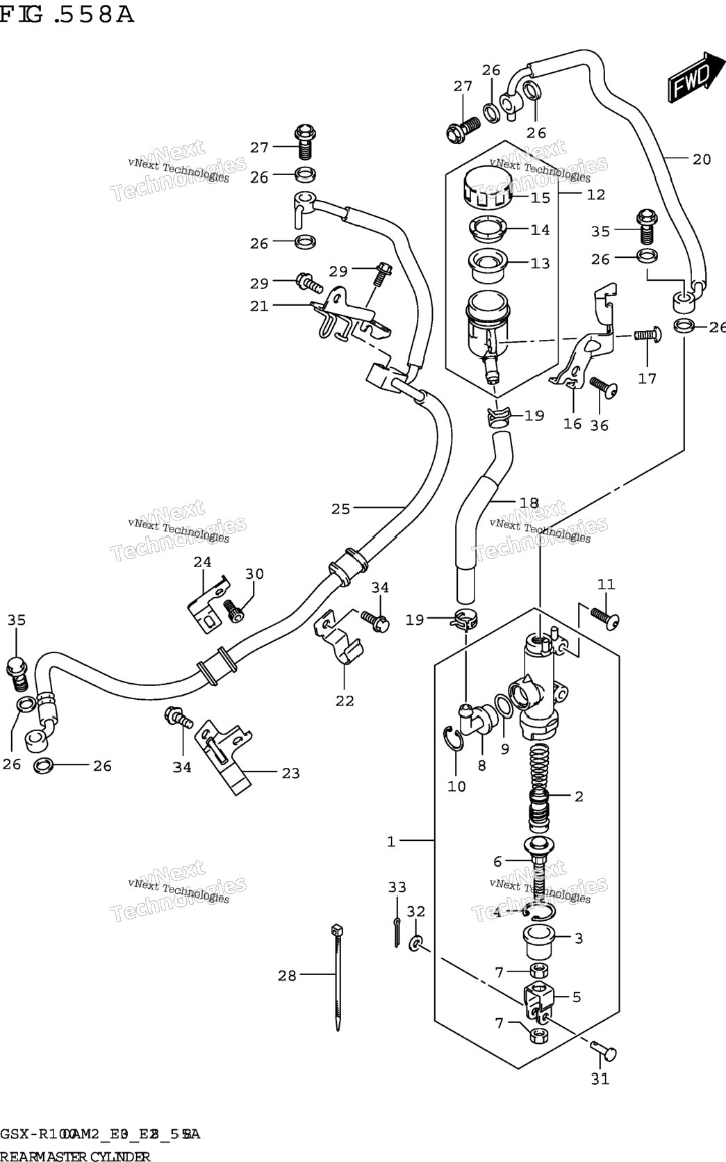 Rear Master Cylinder