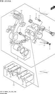 Нажмите для увеличения Rear Caliper