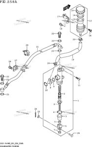Нажмите для увеличения Rear Master Cylinder