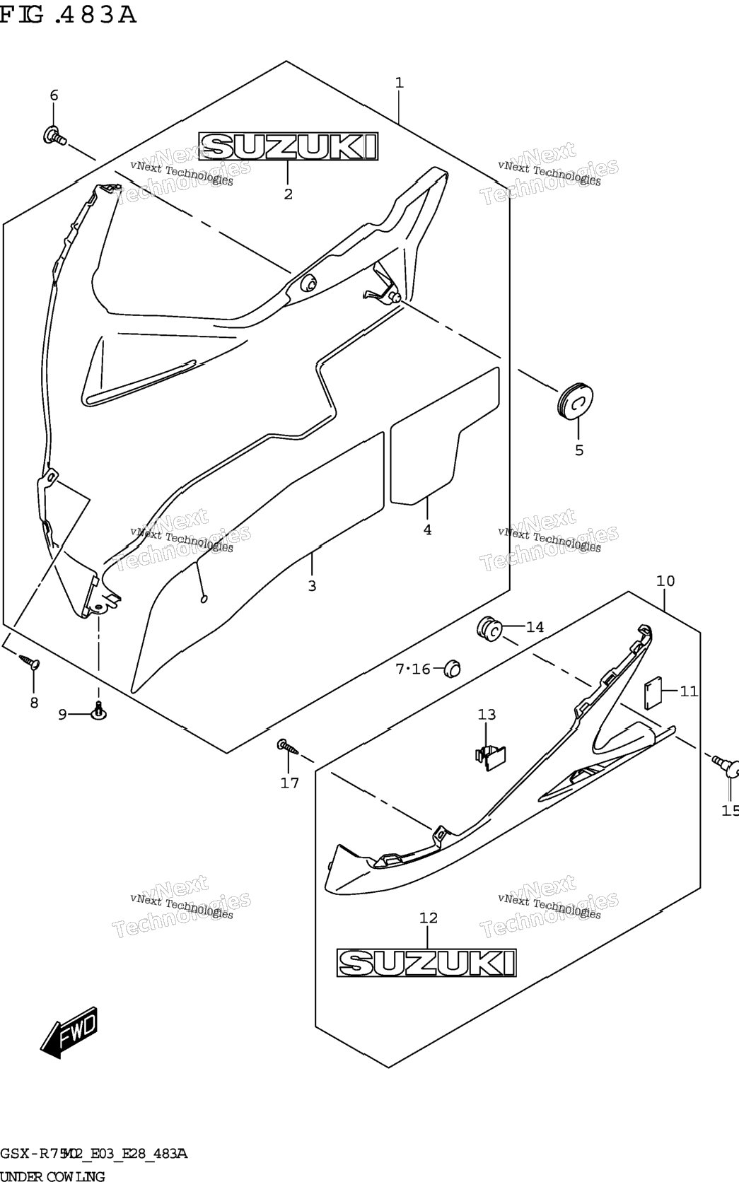Under Cowling (Gsx-R750)