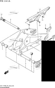 Нажмите для увеличения Rear Swingingarm