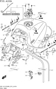 Нажмите для увеличения Fuel Tank (Gsx-S1000rqm2_E03)