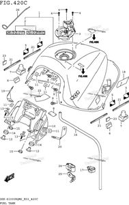Нажмите для увеличения Fuel Tank (Gsx-S1000rqm2_E33)