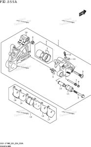 Нажмите для увеличения Rear Caliper