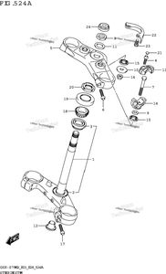 Steering Stem (Gsx-S750,Gsx-S750a)