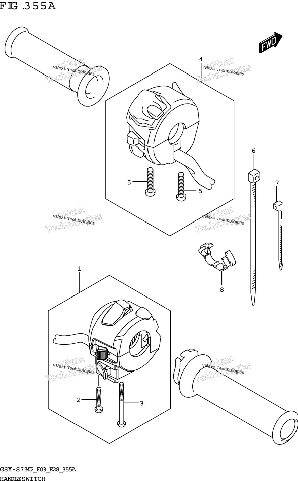 Handle Switch (E28)