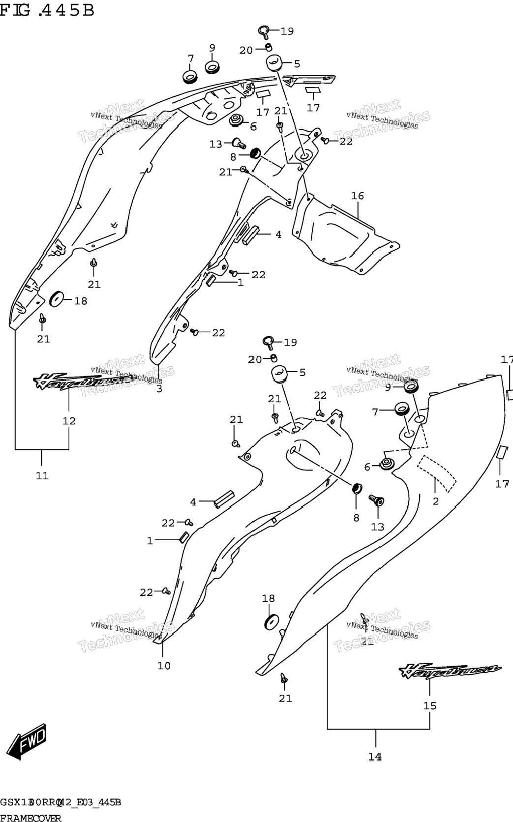 Frame Cover (Gsx1300rrqz)