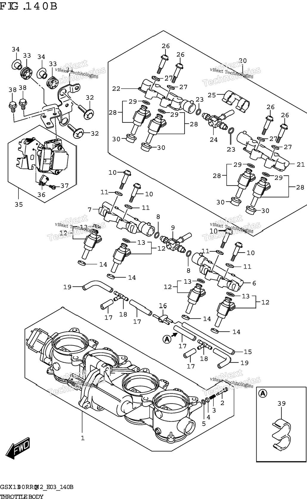 Throttle Body (E03,E28)