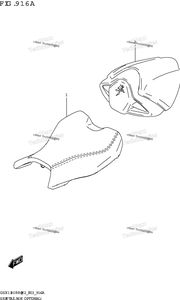 Seat Tail Box (Optional) (Gsx1300rrq)