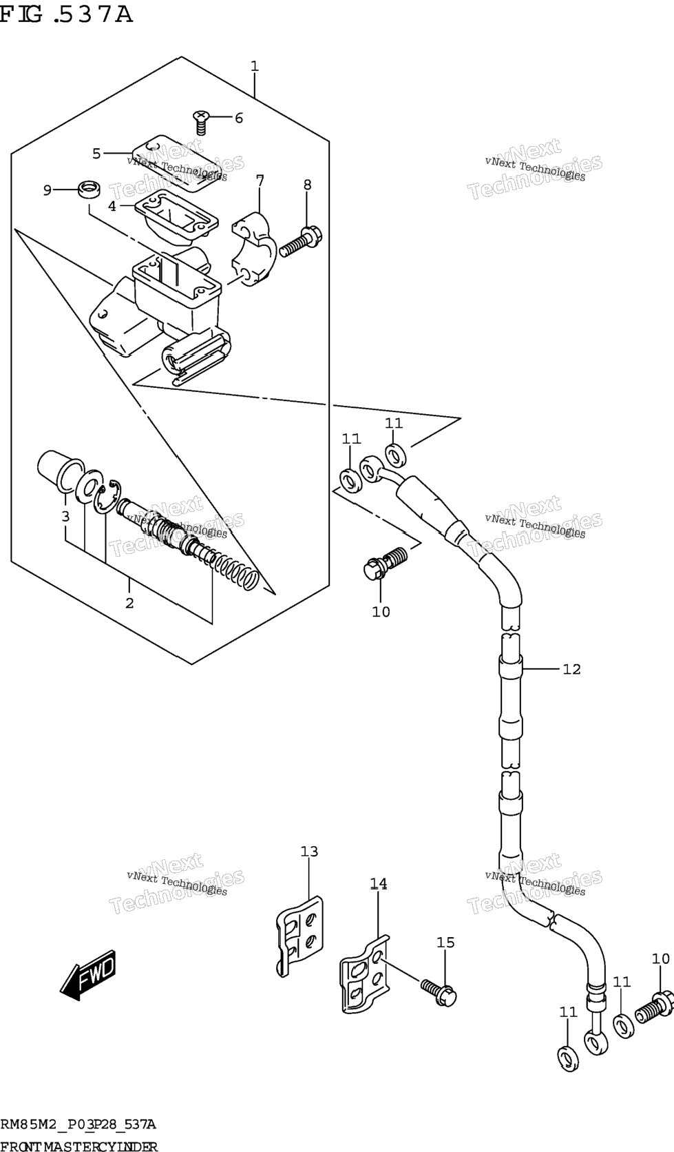 Front Master Cylinder