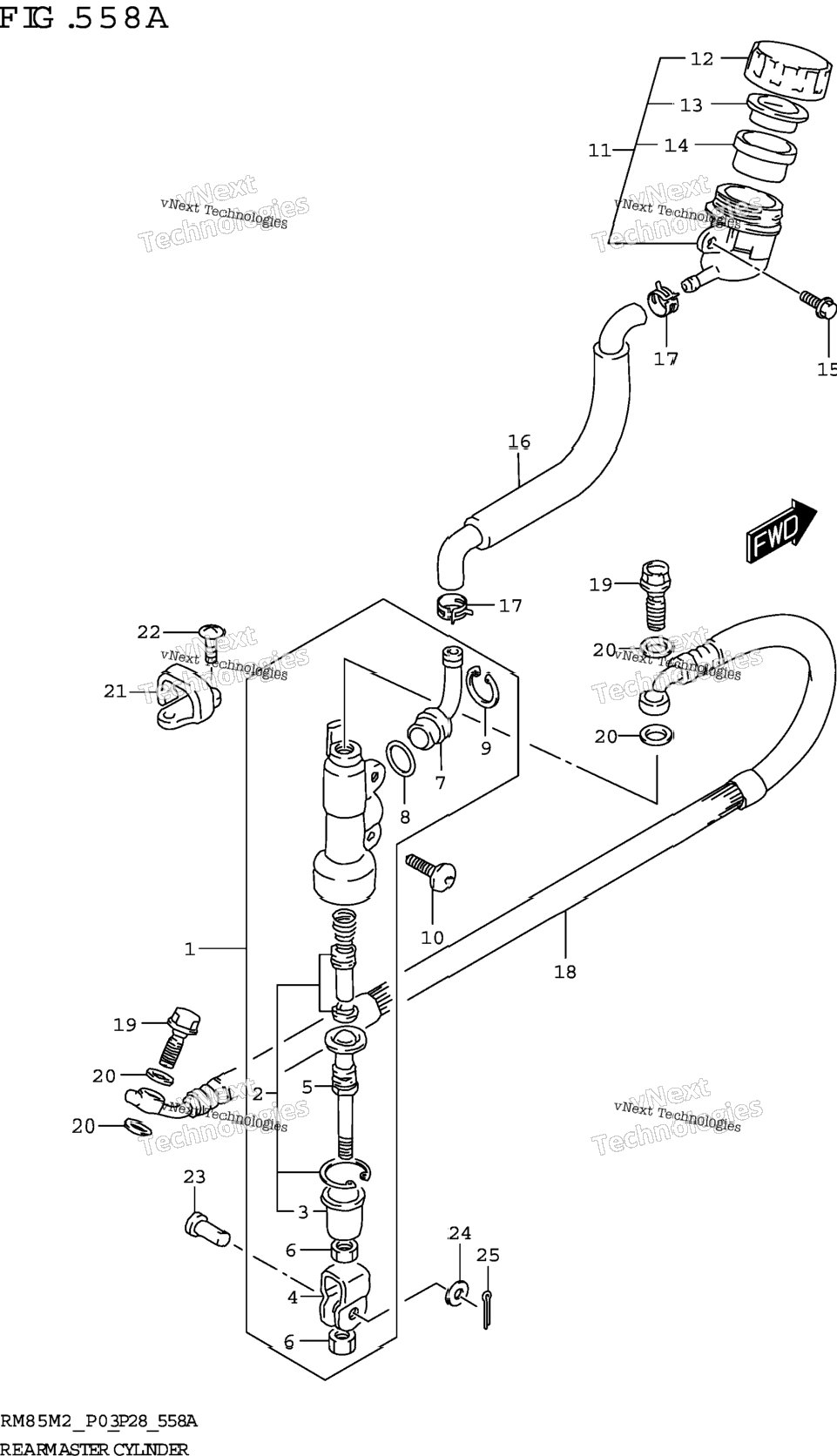 Rear Master Cylinder