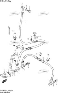 Front Brake Hose (Sv650)