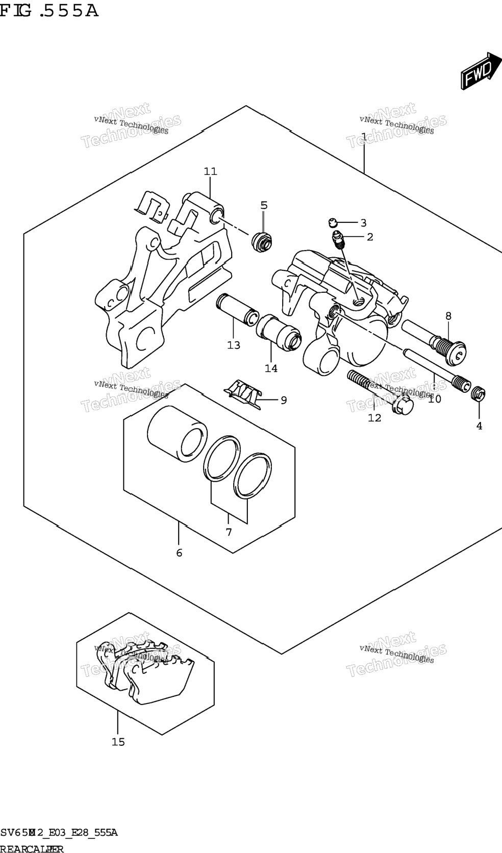 Rear Caliper