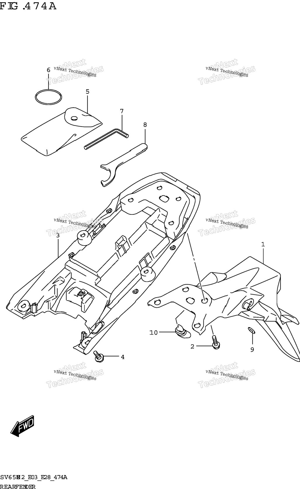Rear Fender