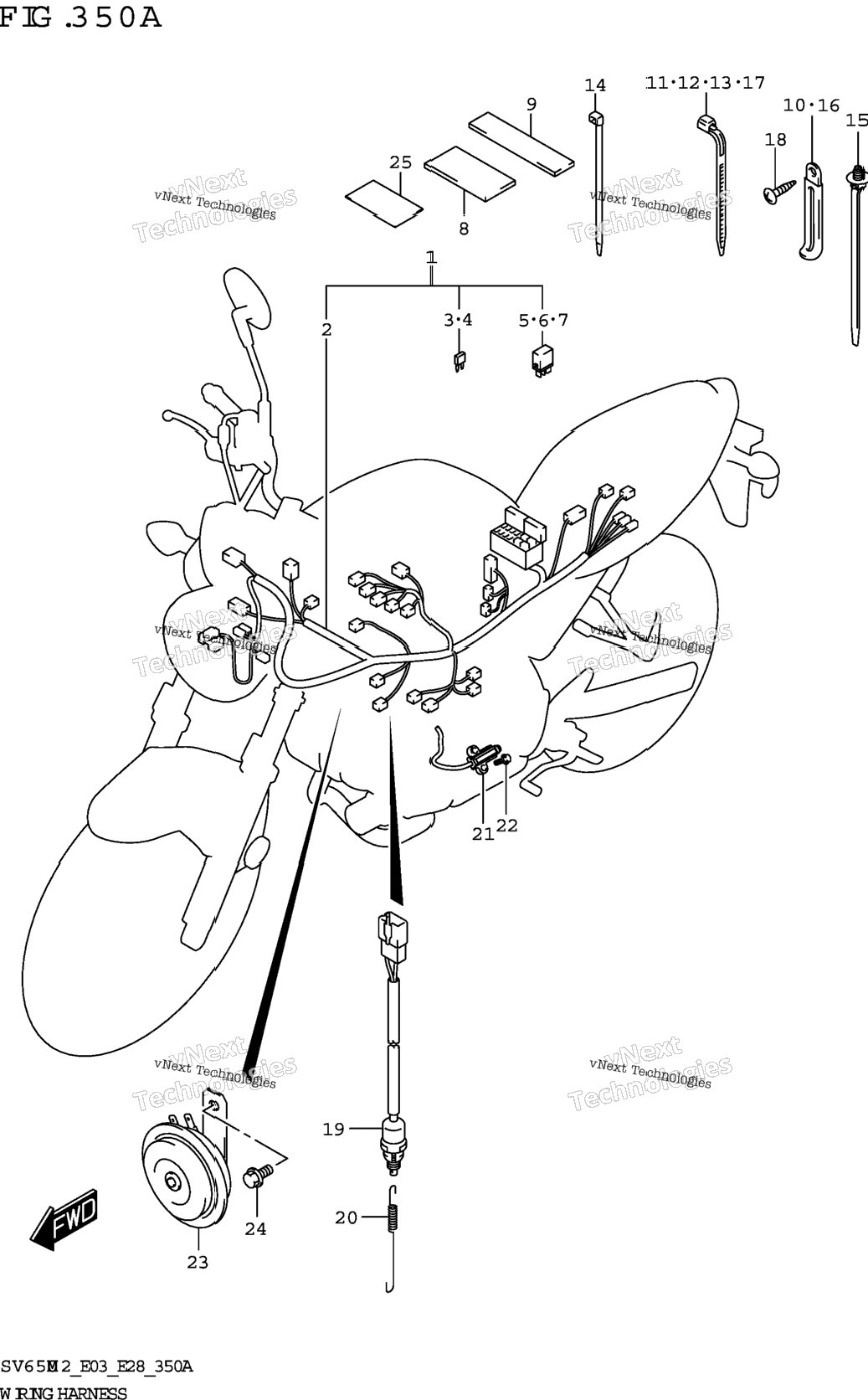 Wiring Harness (Sv650:E03)