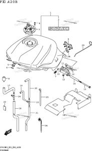 Нажмите для увеличения Fuel Tank (Sv650,Sv650a:E03,E28)