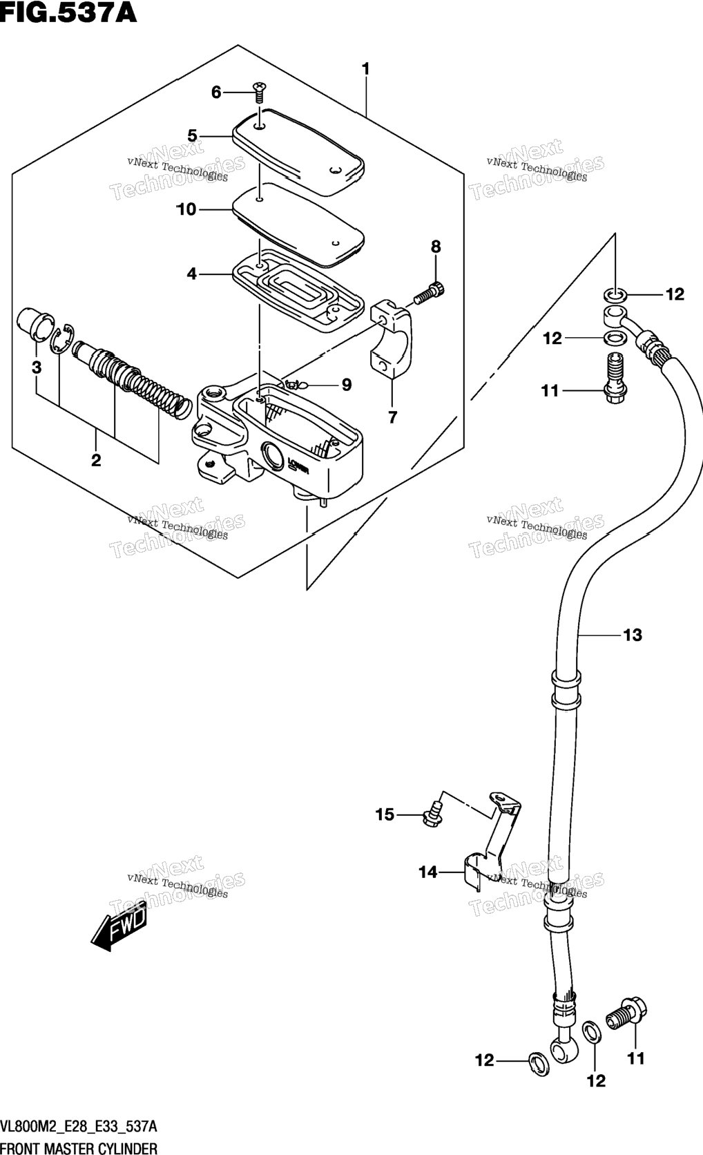 Front Master Cylinder
