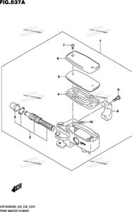 Нажмите для увеличения Front Master Cylinder
