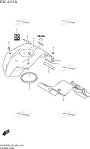 Нажмите для увеличения Fuel Tank Cover (Dl1050rr)