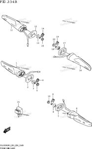 Нажмите для увеличения Turnsignal Lamp (Dl1050rr)