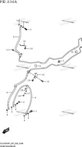 Нажмите для увеличения Front Brake Hose (Dl1050rj)